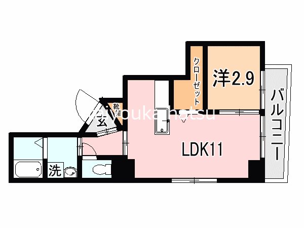 グランパルク橘館 間取り図