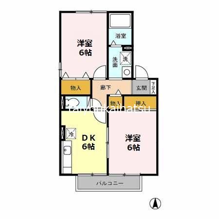 コンフォートスペース 間取り図