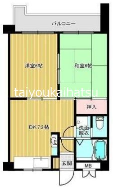 パークサイド惟神 間取り図