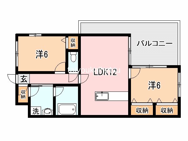 京竹楽 間取り図