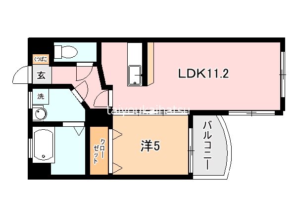 リッチハイツ 202号室 間取り