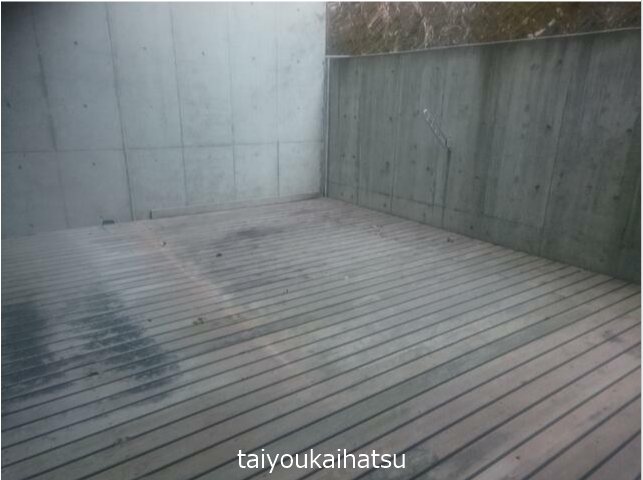 京竹楽 ベランダ