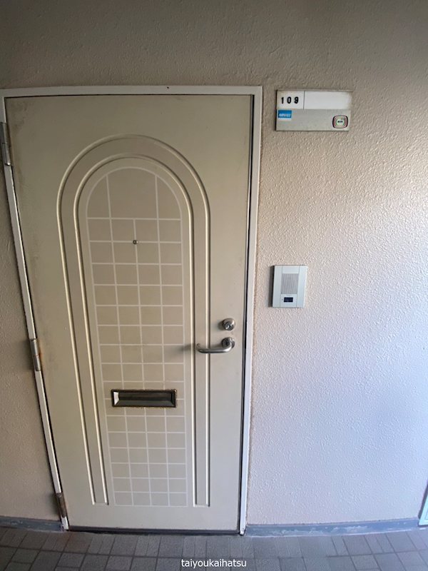 メゾンド城西 玄関