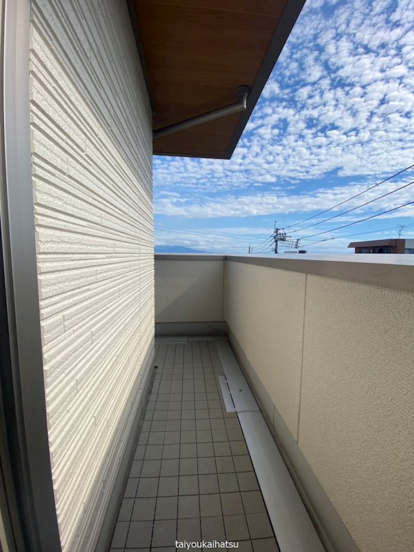 シャーメゾン日之出 ベランダ