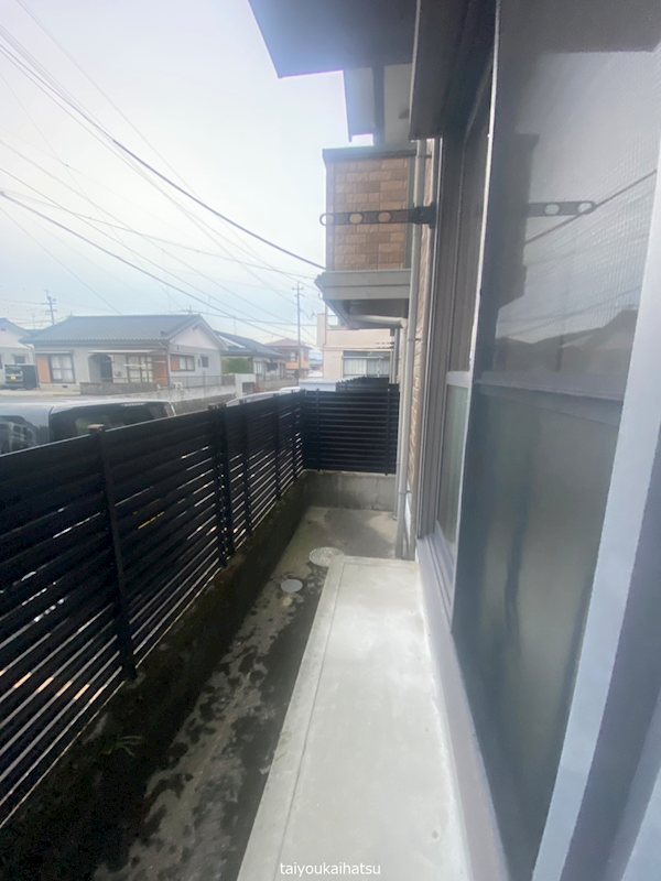 ツミリア西陵 ベランダ