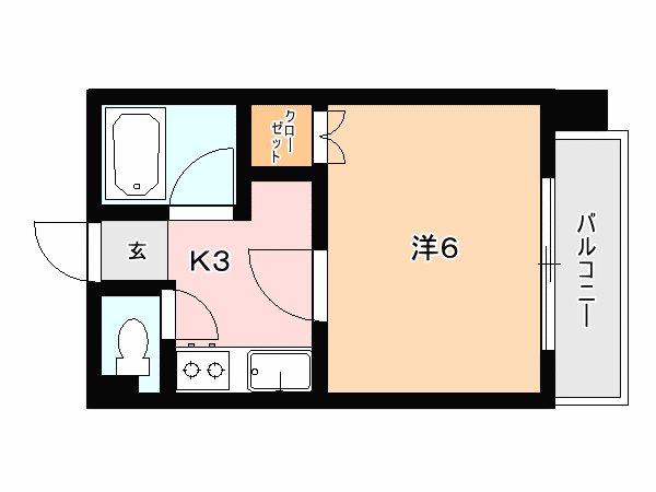 エントピア天保山 間取り図