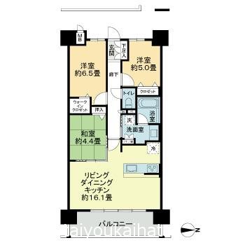 ファーネスト鹿児島中央駅前レジデンス 502号室 間取り