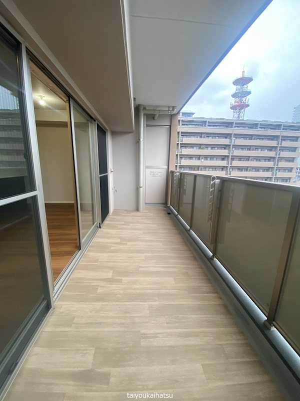 ファーネスト鹿児島中央駅前レジデンス ベランダ