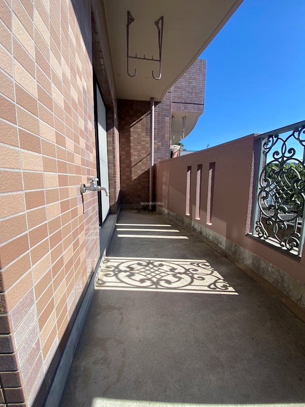 パルあじさい ベランダ