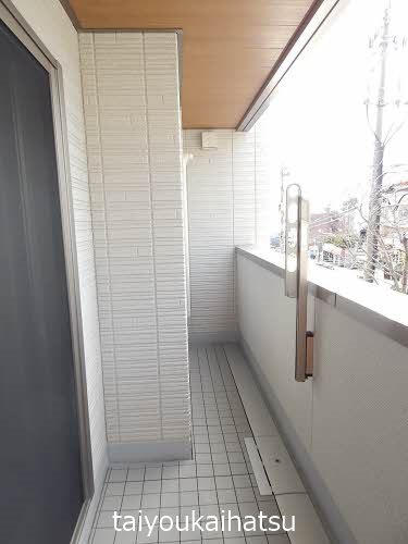 シャーメゾン日之出 ベランダ