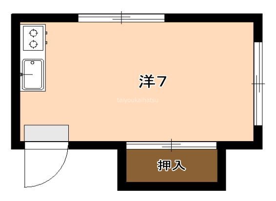 マイロードⅡ 102号室 間取り