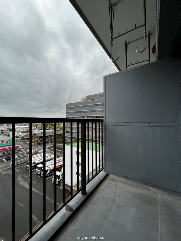 サンパティーク東郡元 ベランダ