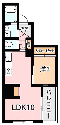 イリスパイラブライトエー 間取り図