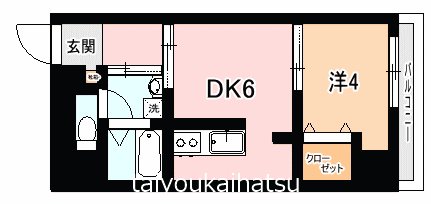 ラ・ヴァンス荒田 間取り図
