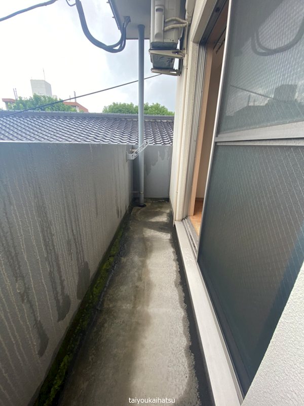 ラ・ヴァンス荒田 ベランダ