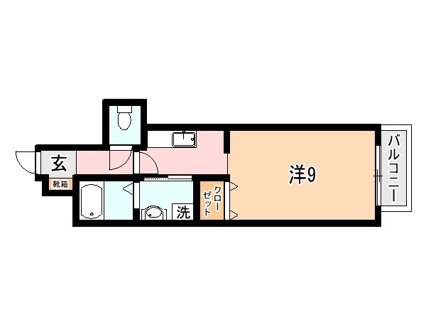 イリスパイラブライト騎射場公園 302号室 間取り