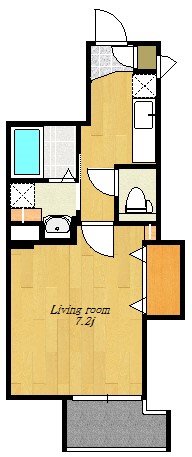 tsugumi(ツグミ) 102号室 間取り