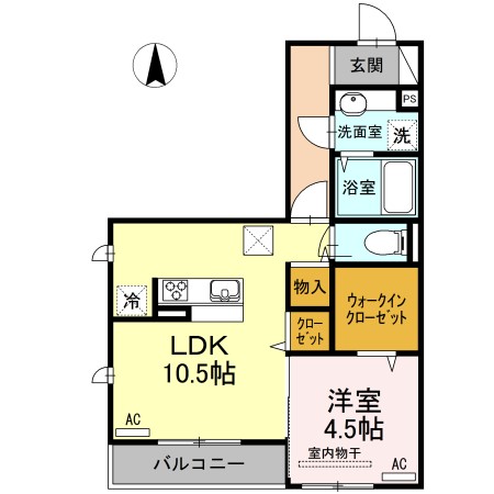 フェリシア 間取り図