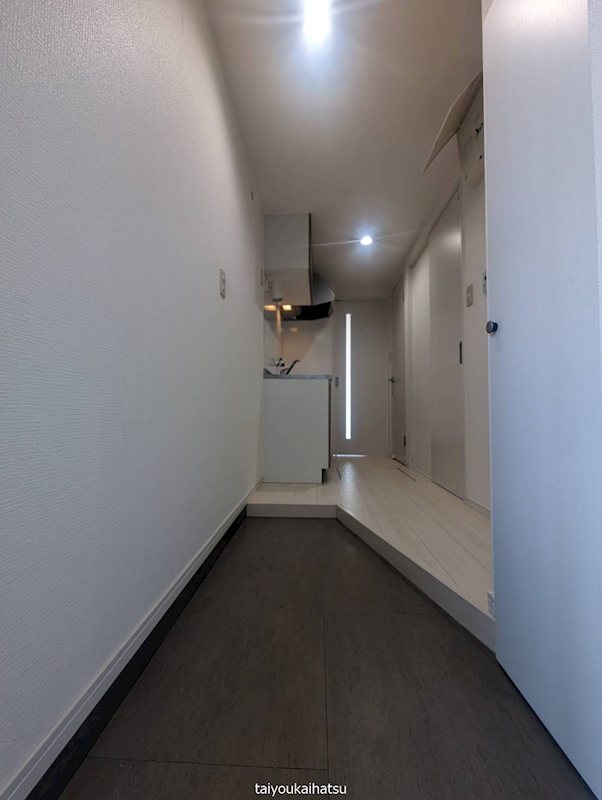 グランヴェルデ上荒田 玄関