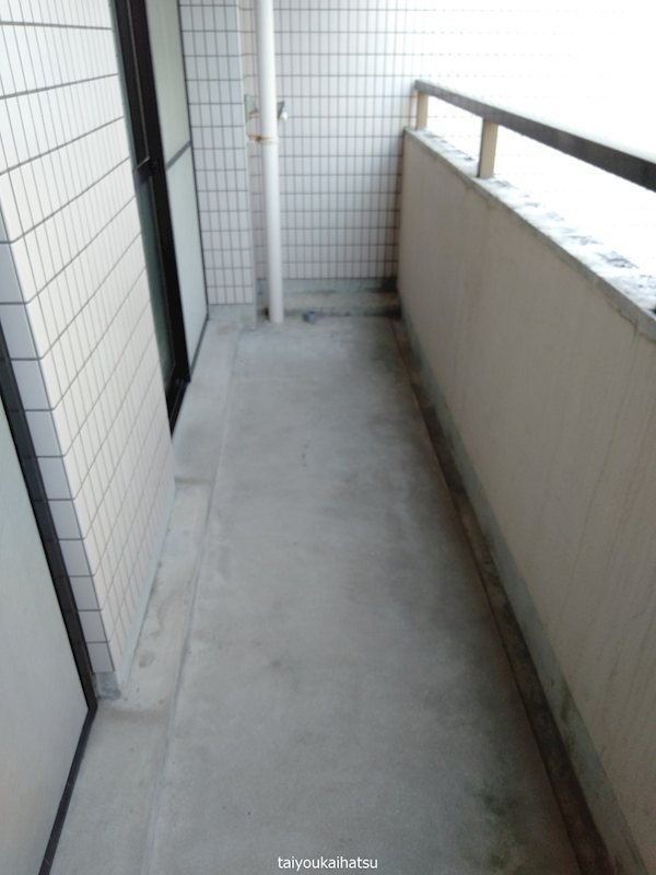 第一メゾン紫原 ベランダ