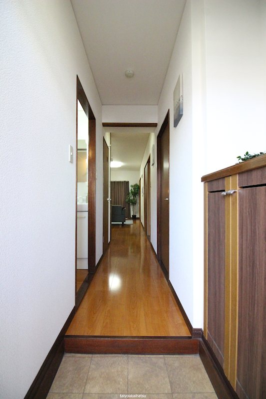 レジデンス田上台 玄関