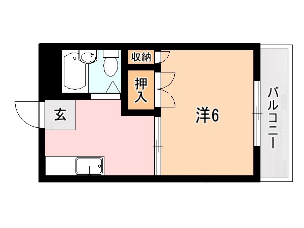 サンシャイン郡元 間取り図