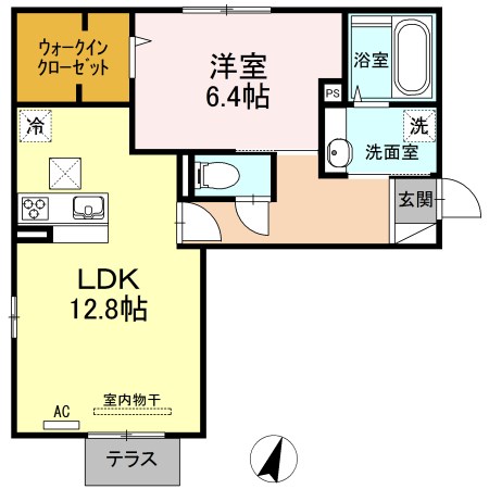 ポラリスうすき 間取り