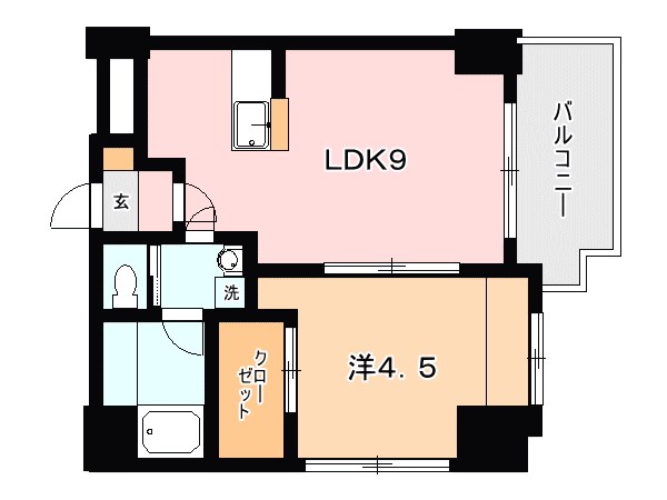さくらヒルズ樋之口壱番館 間取り