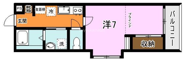 Modena高麗 間取り