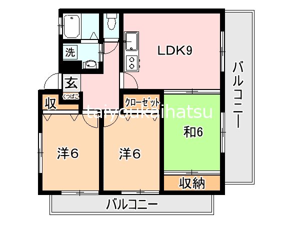 アヴェルデⅡ 間取り