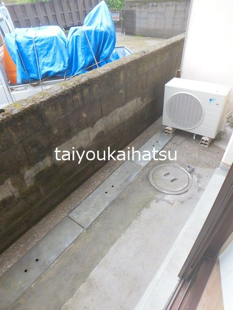 サンシャイン郡元 ベランダ