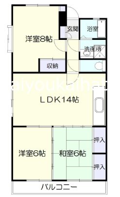 ベネフィス西陵 間取り