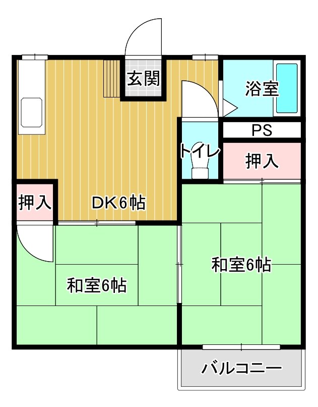 ユタカハイツ 間取り