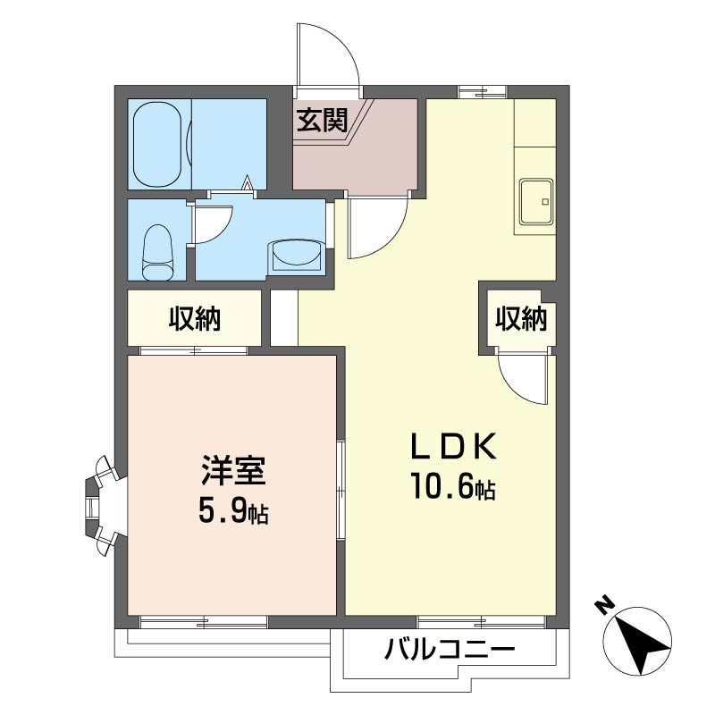 グリーンプラザＡ棟 間取り