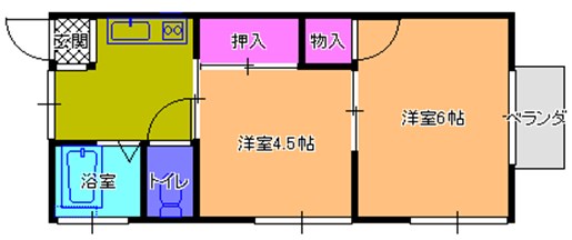 サンハイツ  間取り