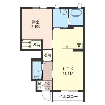 クレスティーク 間取り