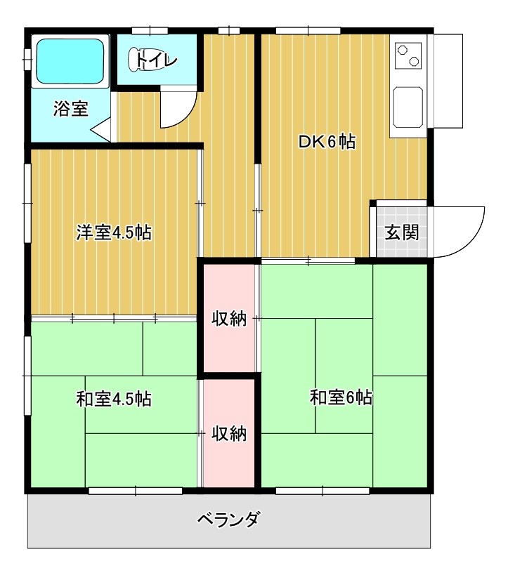 第三稲垣ハイム 間取り