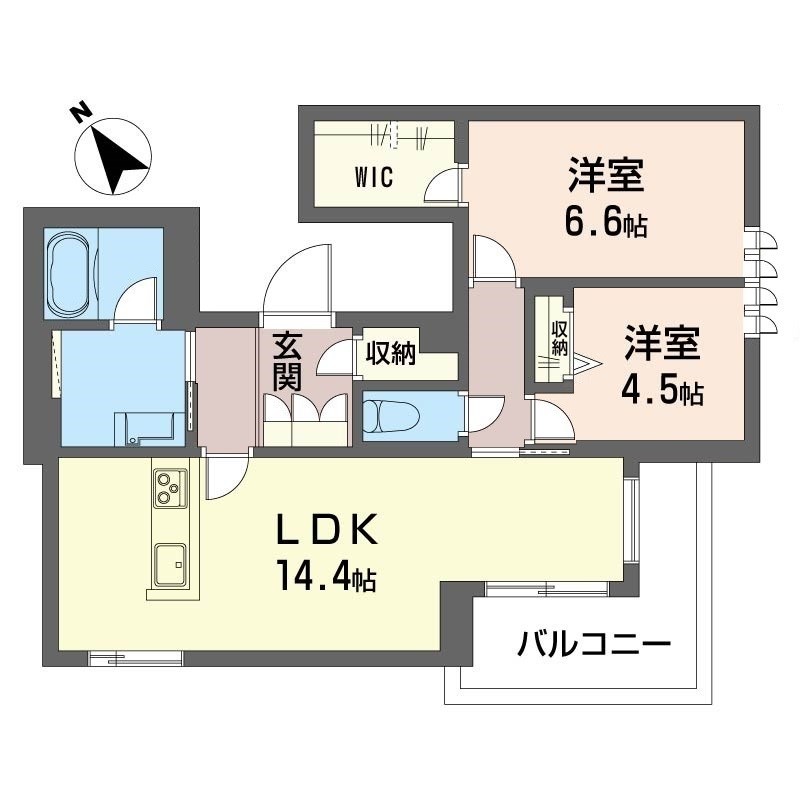 エム　フラット 間取り
