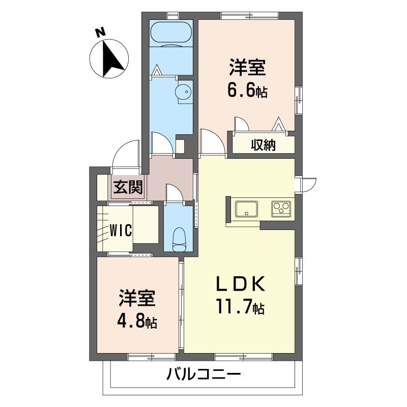 メゾン・フルール 間取り