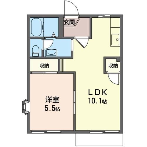 グリーンプラザＢ棟 間取り