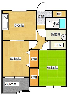 長堀マンション 間取り