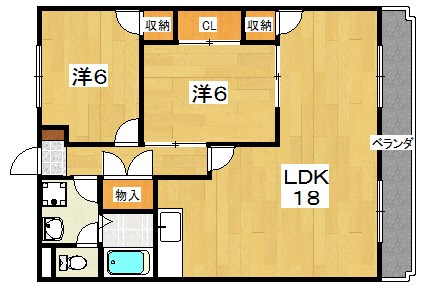 アネックス翠香園 間取り