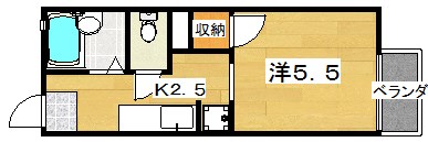 ラポール渚　Ａ棟　  間取り