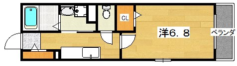 ドゥーエ　コーキ 間取り