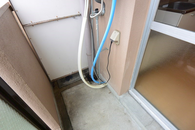 志智マンション ベランダ