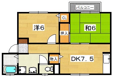 ウィンディ・彩Ⅱ 間取り