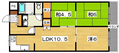 クラウンマンション 間取り
