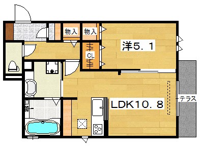 NORTH WOODS嘉平 間取り