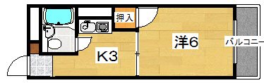 アカイマンション 間取り