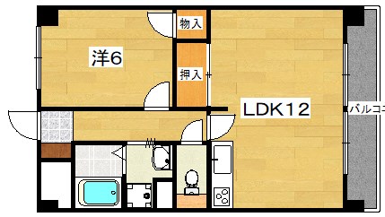 エルベくずは並木 間取り